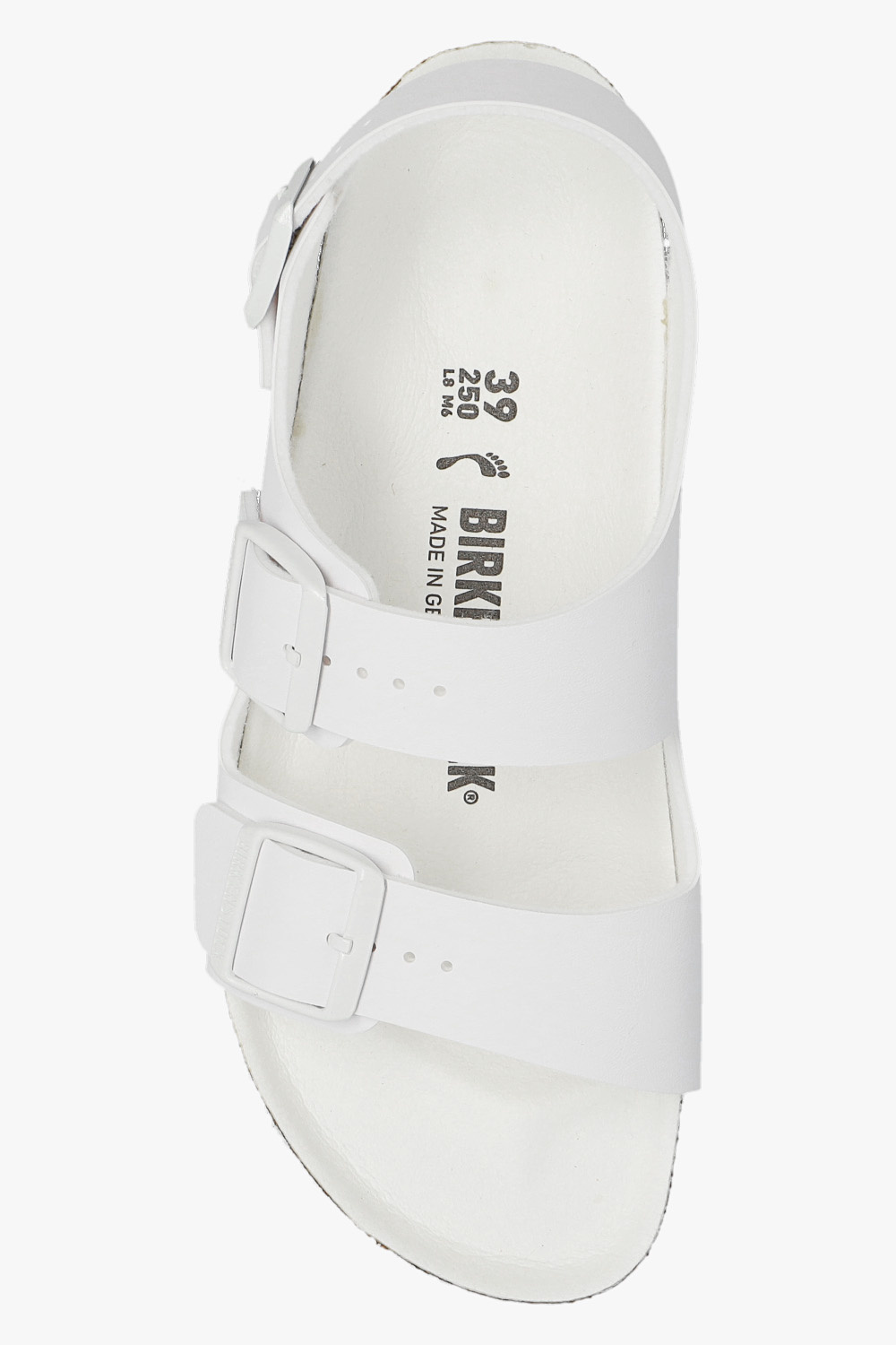 All white rubber discount birkenstocks